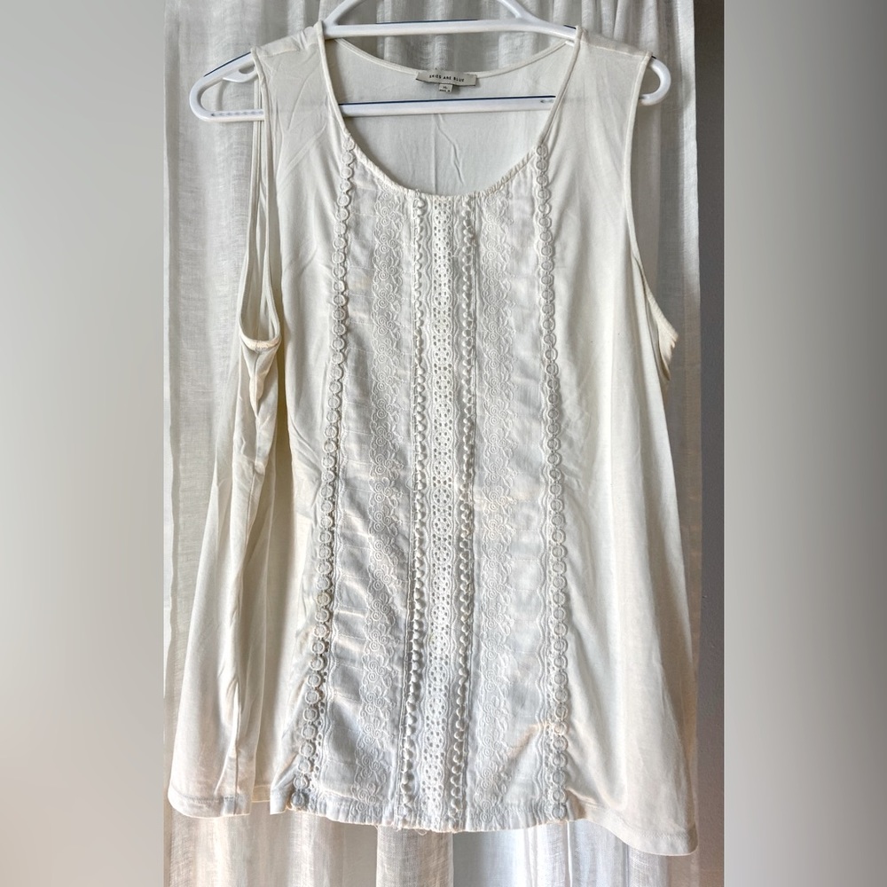 Skies are Blue Tank XL